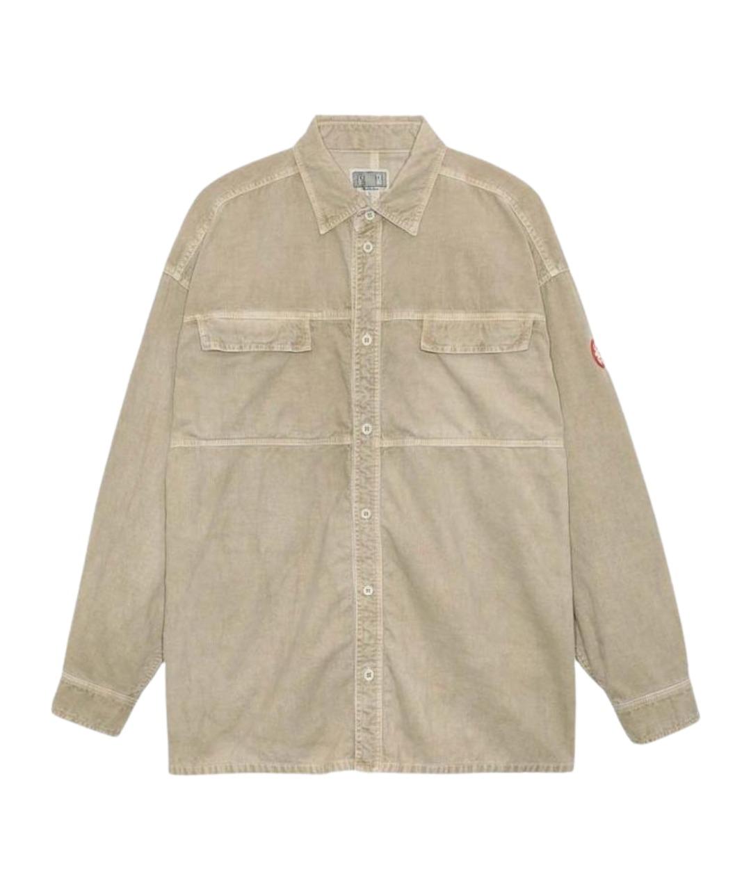 CAV EMPT Бежевая кэжуал рубашка, фото 1