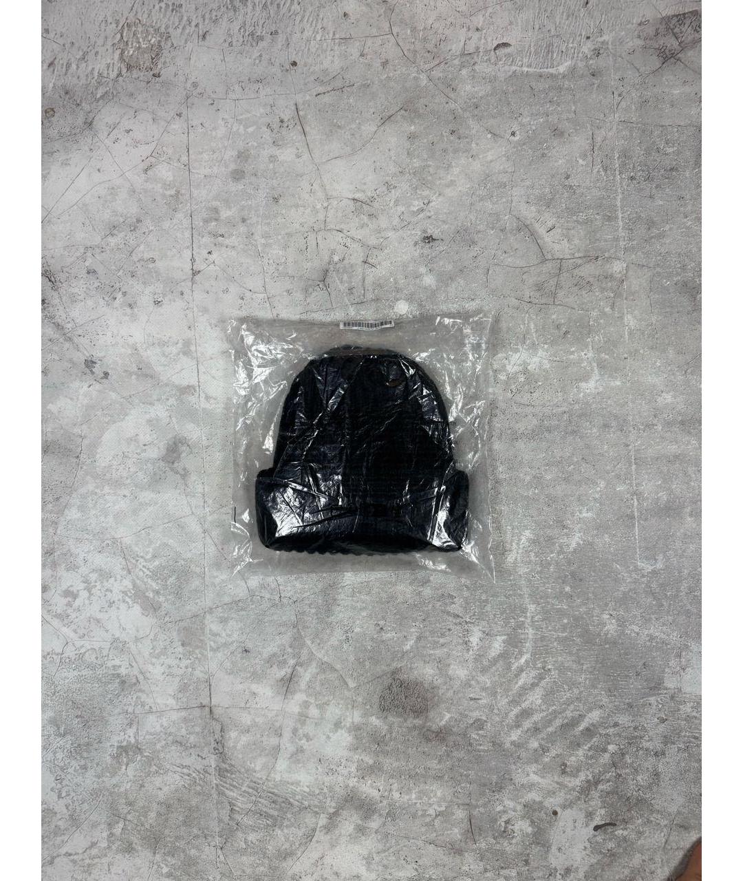 SUPREME Черная шапка, фото 4