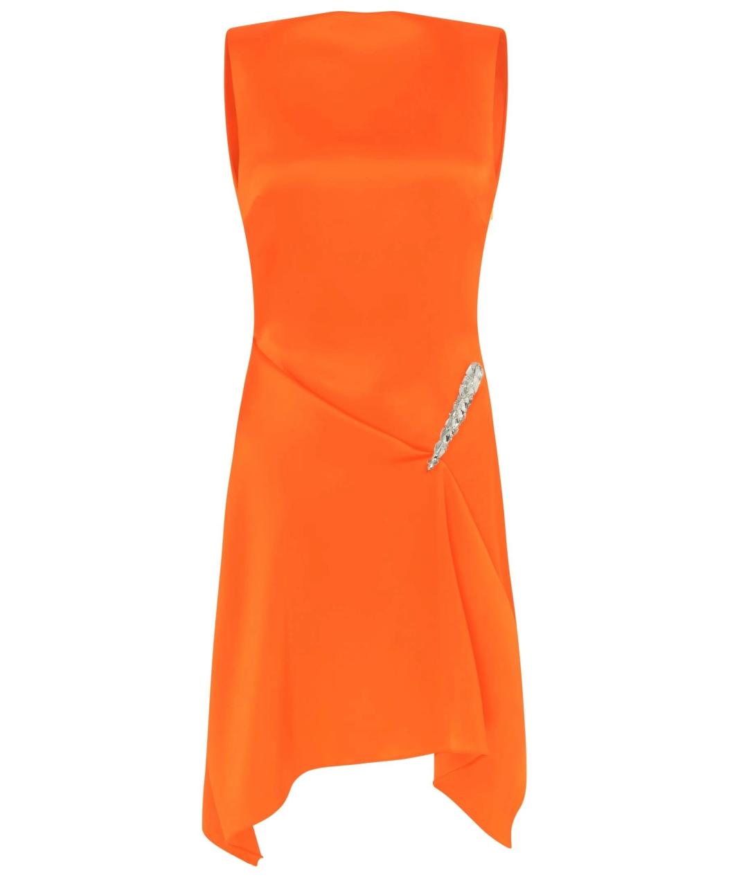 DAVID KOMA Оранжевое коктейльное платье, фото 1
