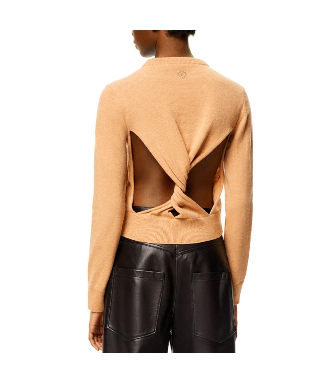 LOEWE Оранжевый джемпер / свитер, фото 4