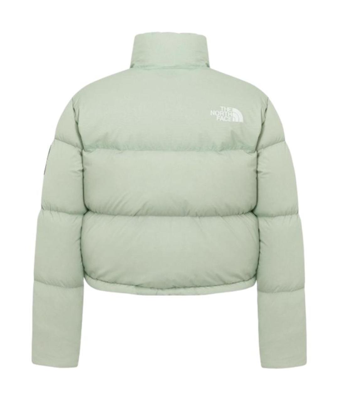 THE NORTH FACE Зеленый полиамидовый пуховик, фото 2