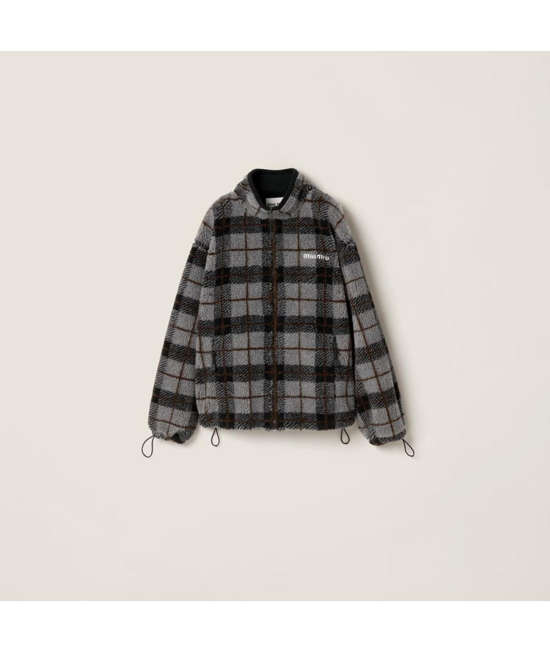 MIU MIU Серая куртка, фото 5