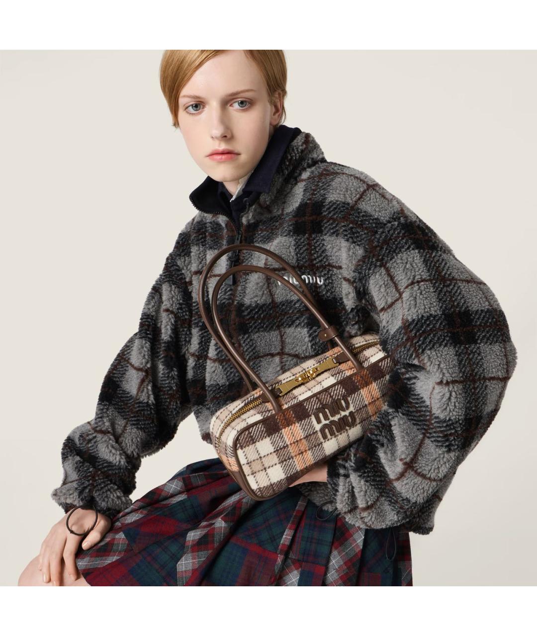 MIU MIU Серая куртка, фото 4