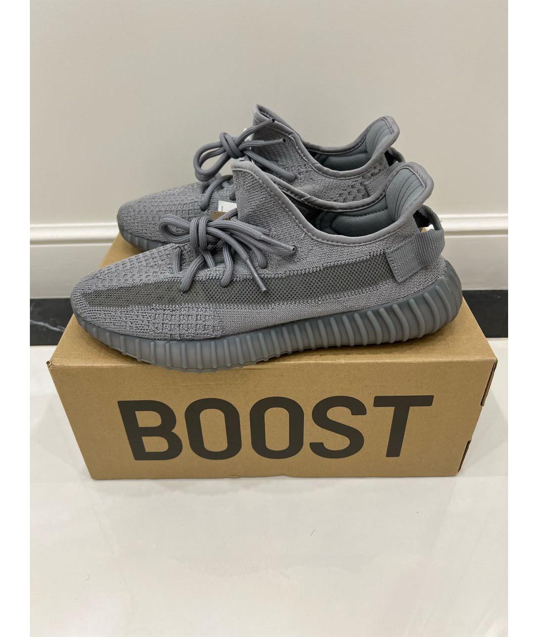 ADIDAS YEEZY Серые низкие кроссовки / кеды, фото 6