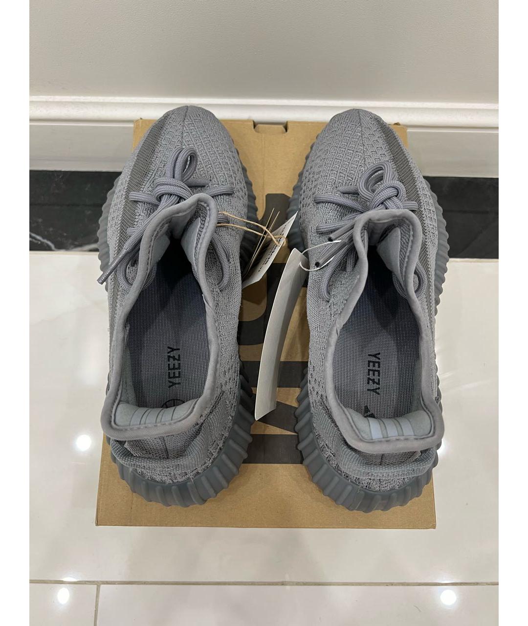 ADIDAS YEEZY Серые низкие кроссовки / кеды, фото 2