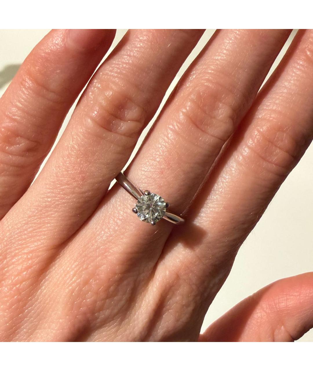 CARTIER Серебряное платиновое кольцо, фото 4