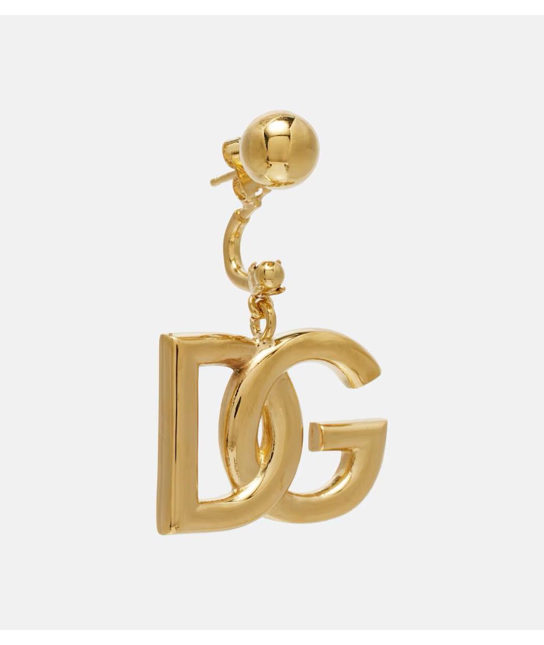 DOLCE&GABBANA Золотые серьги, фото 3