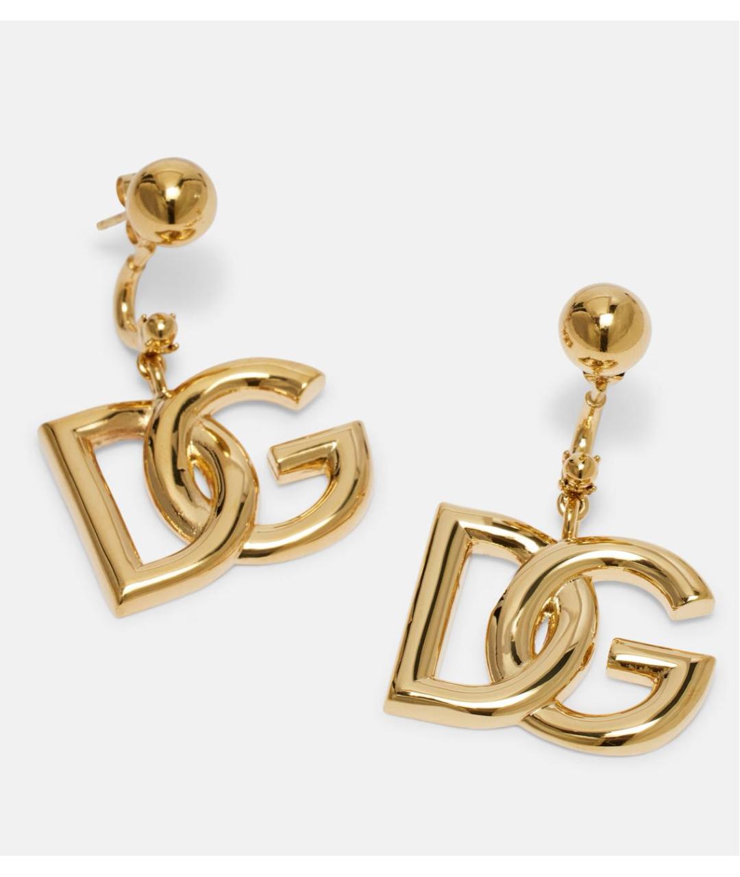 DOLCE&GABBANA Золотые серьги, фото 2