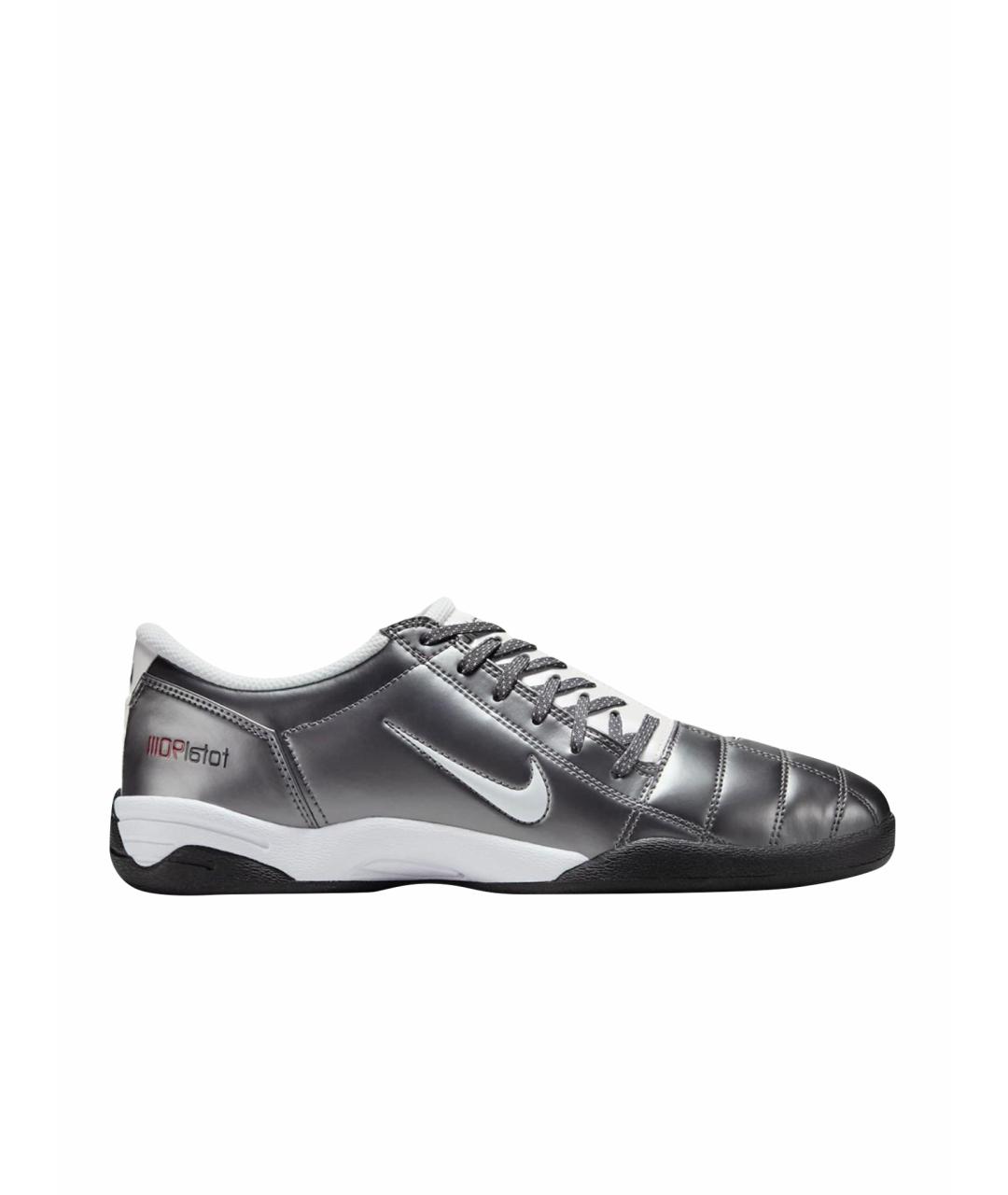 NIKE Серебряные низкие кроссовки / кеды, фото 1