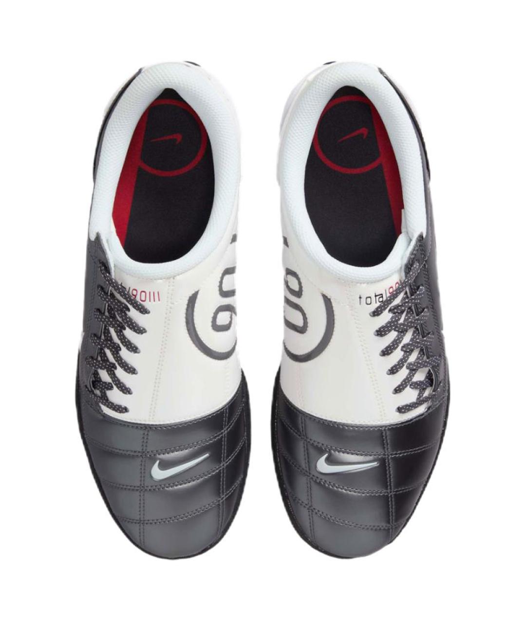 NIKE Серебряные низкие кроссовки / кеды, фото 4