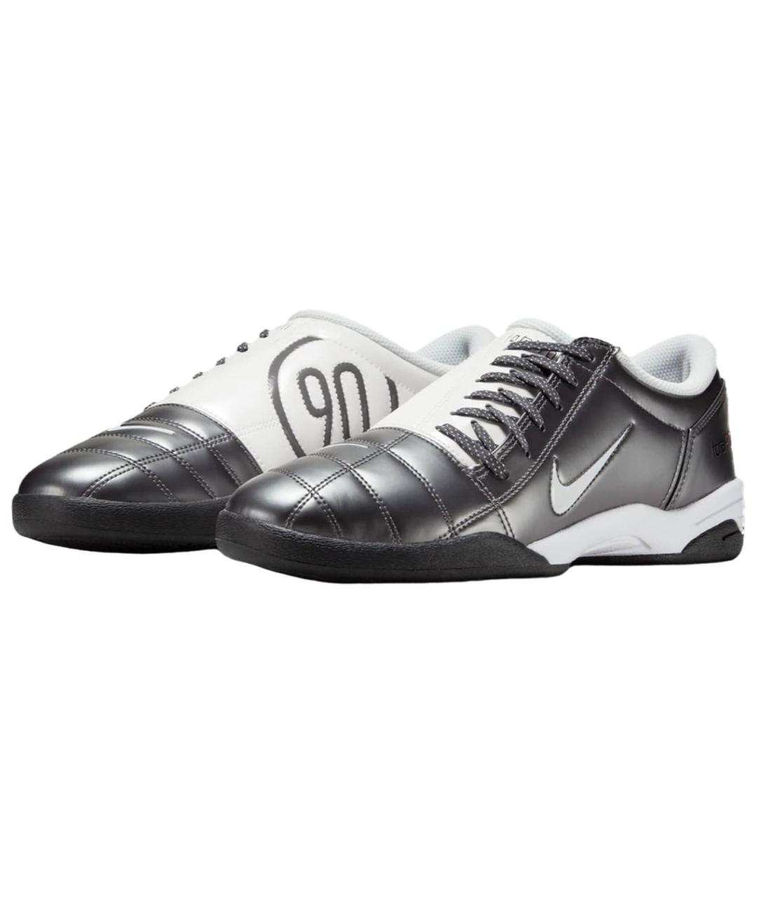 NIKE Серебряные низкие кроссовки / кеды, фото 3