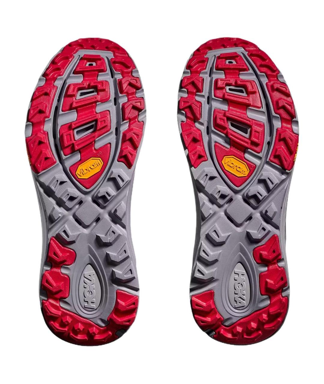 HOKA Серые текстильные кроссовки, фото 5