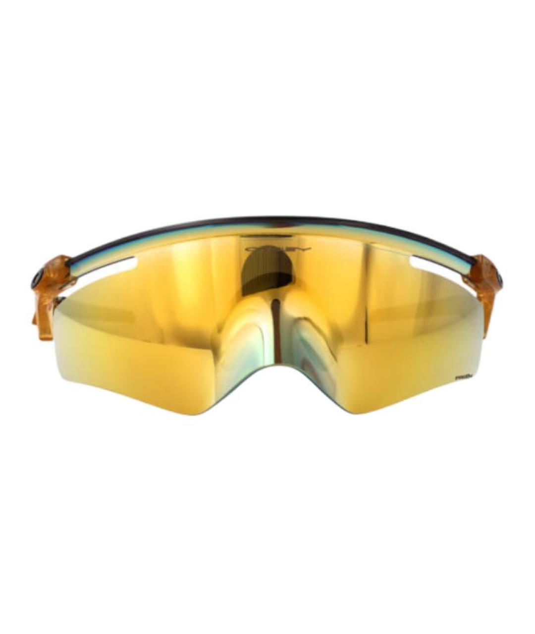 OAKLEY Желтые пластиковые солнцезащитные очки, фото 1