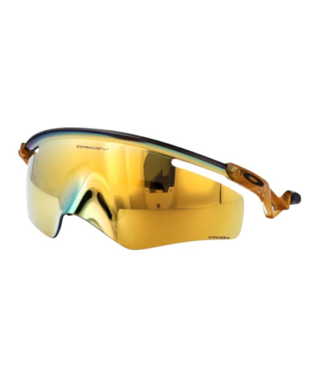 OAKLEY Желтые пластиковые солнцезащитные очки, фото 2