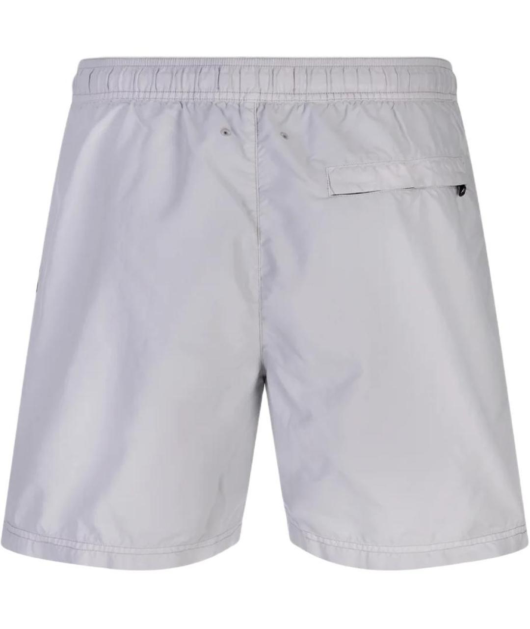 STONE ISLAND Серые шорты, фото 2