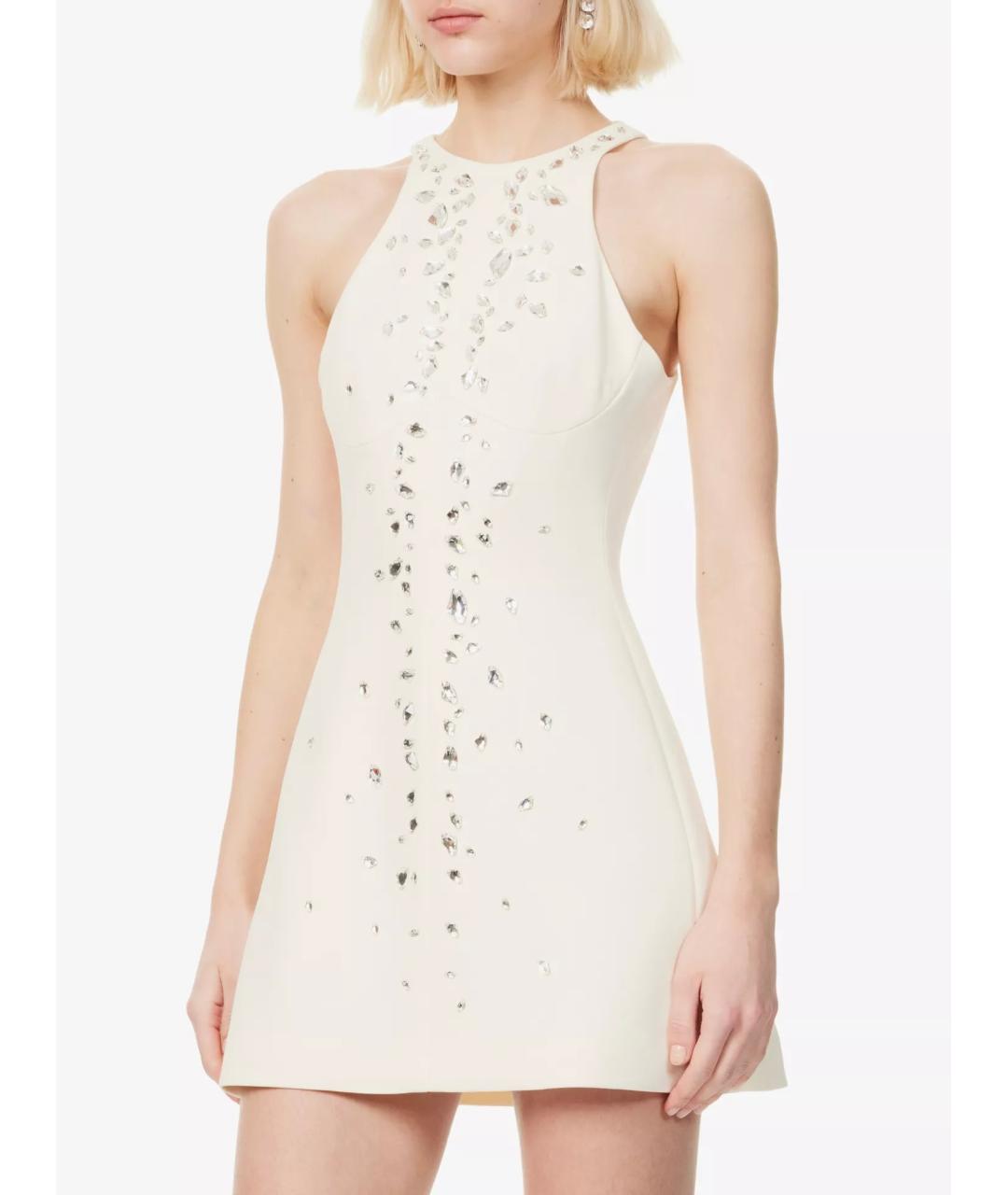 DAVID KOMA Бежевое коктейльное платье, фото 8