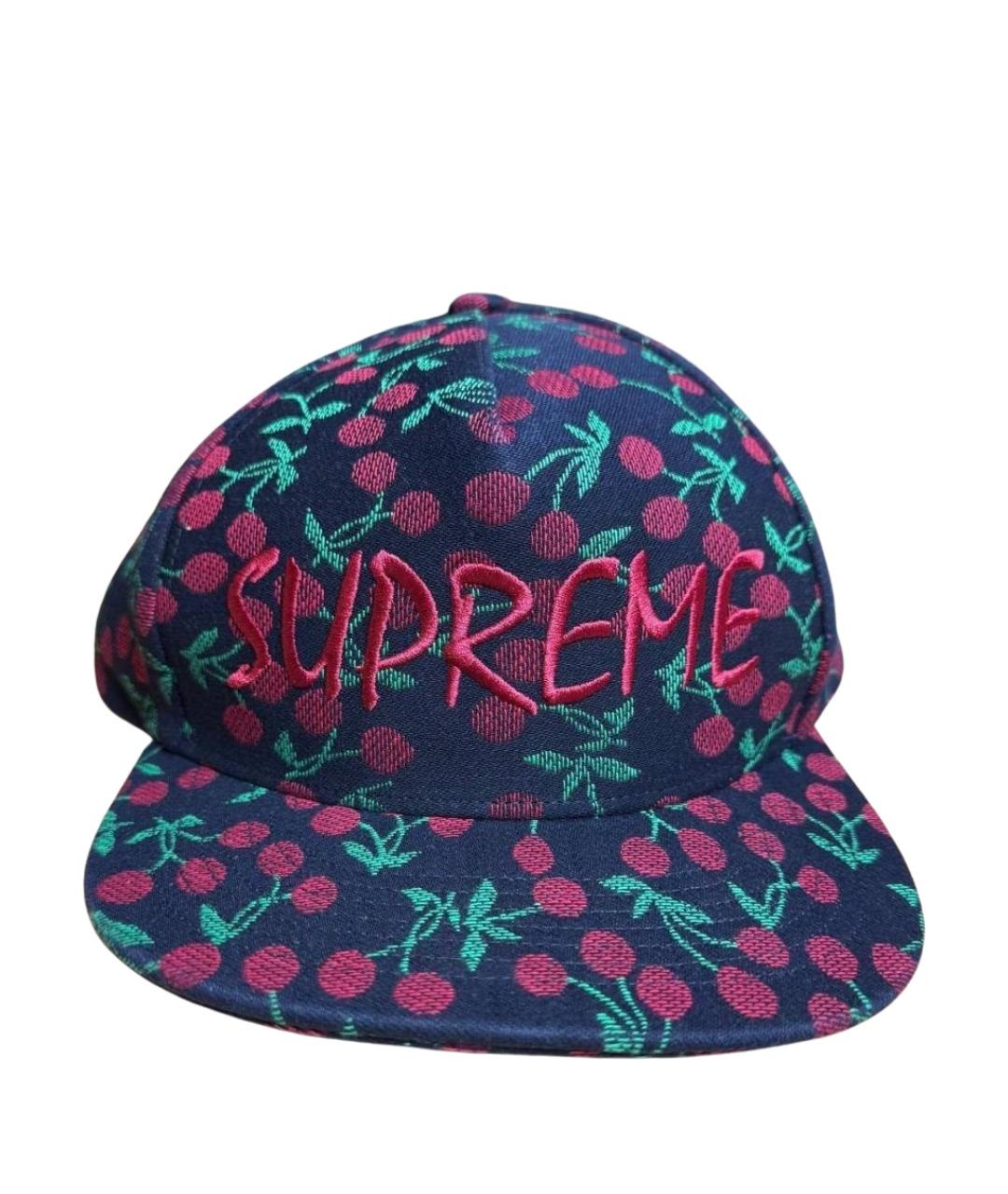 SUPREME Мульти хлопковая кепка/бейсболка, фото 1