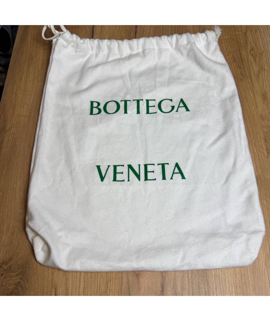 BOTTEGA VENETA Зеленая кожаная сумка через плечо, фото 6