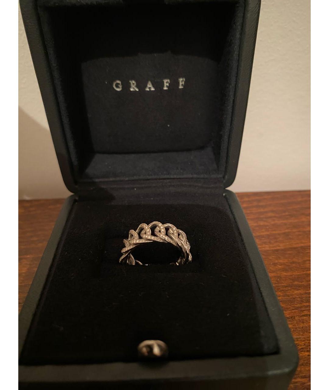 GRAFF Серебряное кольцо из белого золота, фото 2
