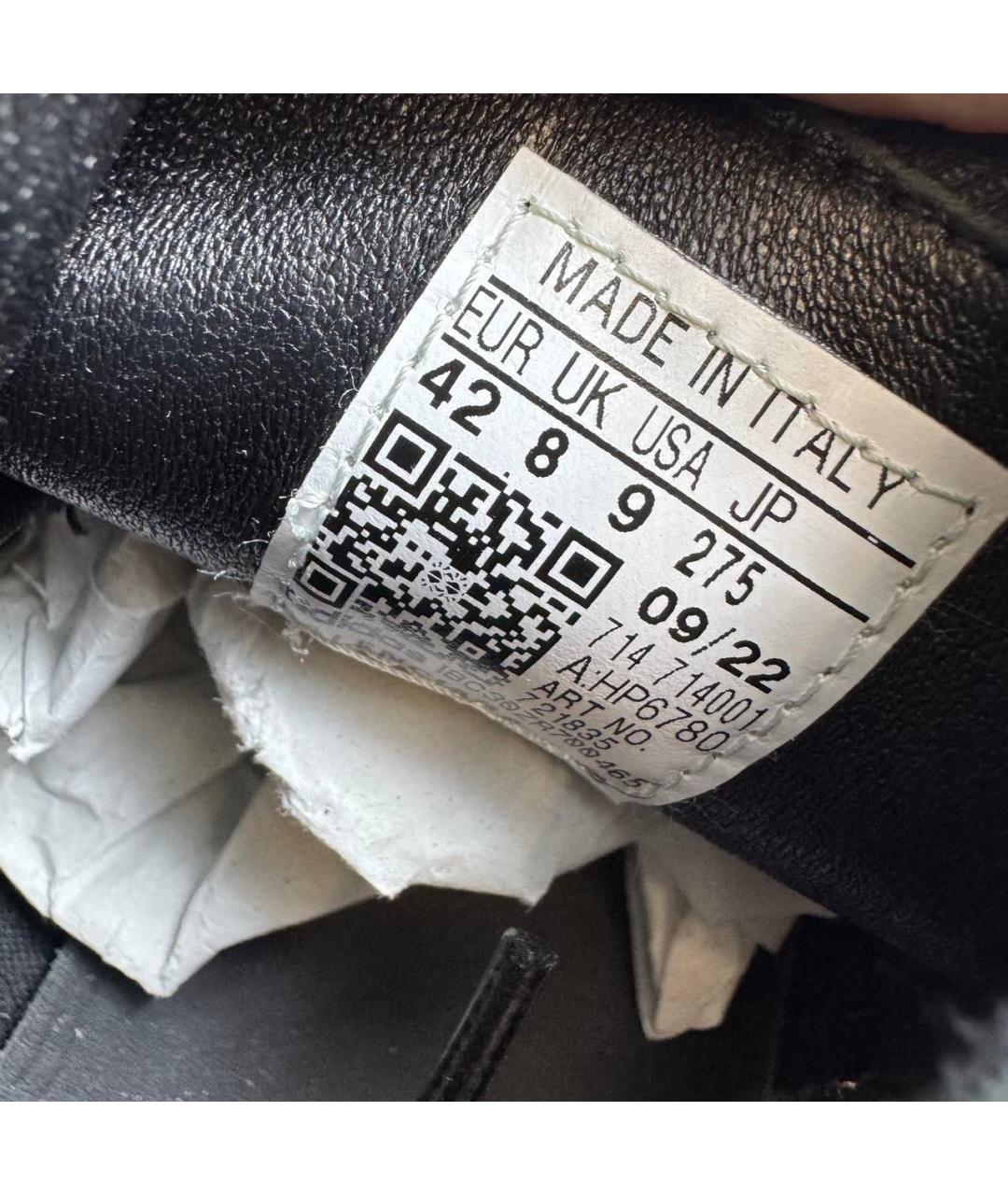 BALENCIAGA Черные низкие кроссовки / кеды, фото 6