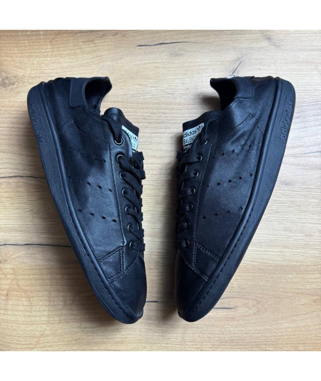 BALENCIAGA Черные низкие кроссовки / кеды, фото 8