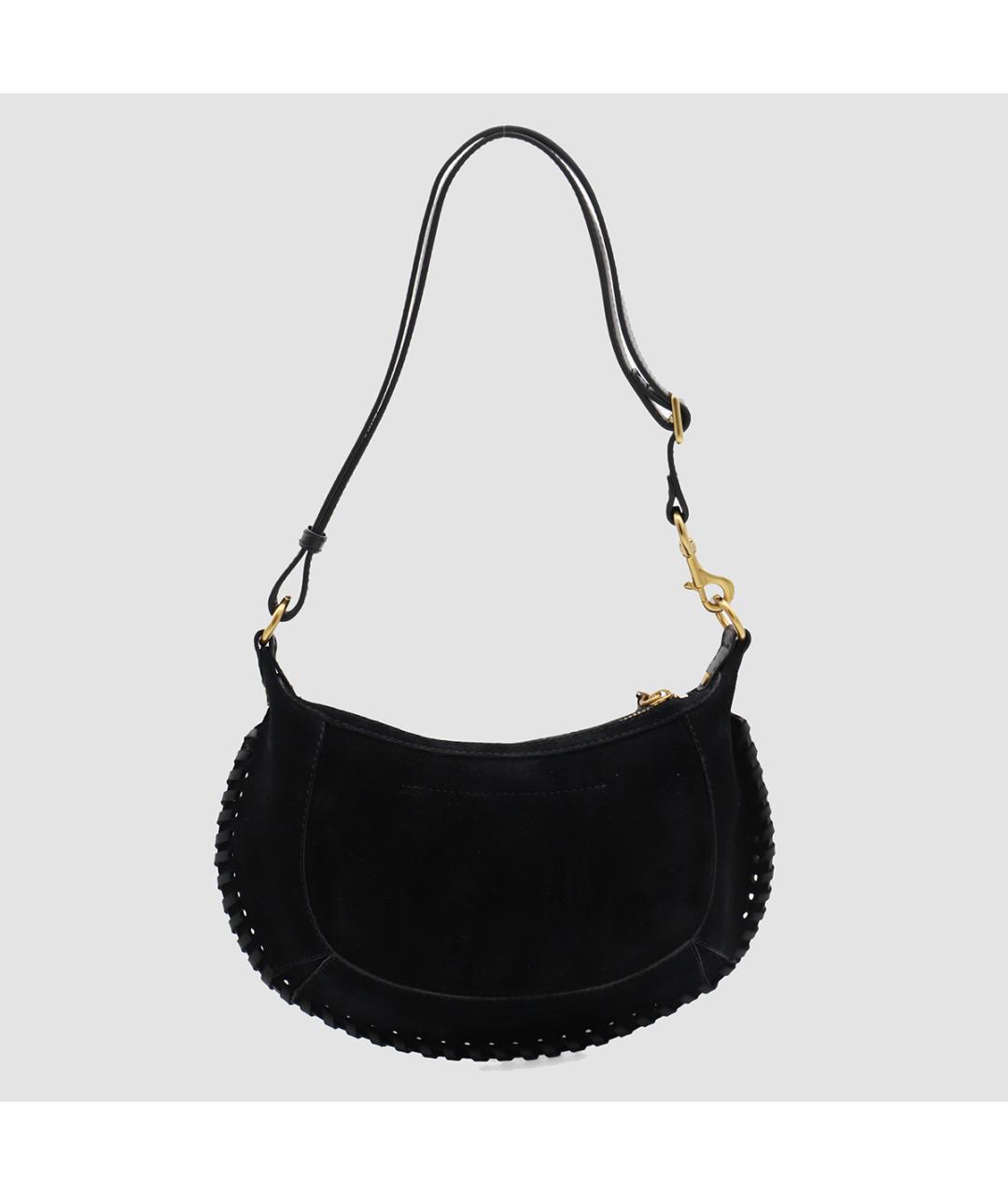 ISABEL MARANT Черная замшевая сумка через плечо, фото 2