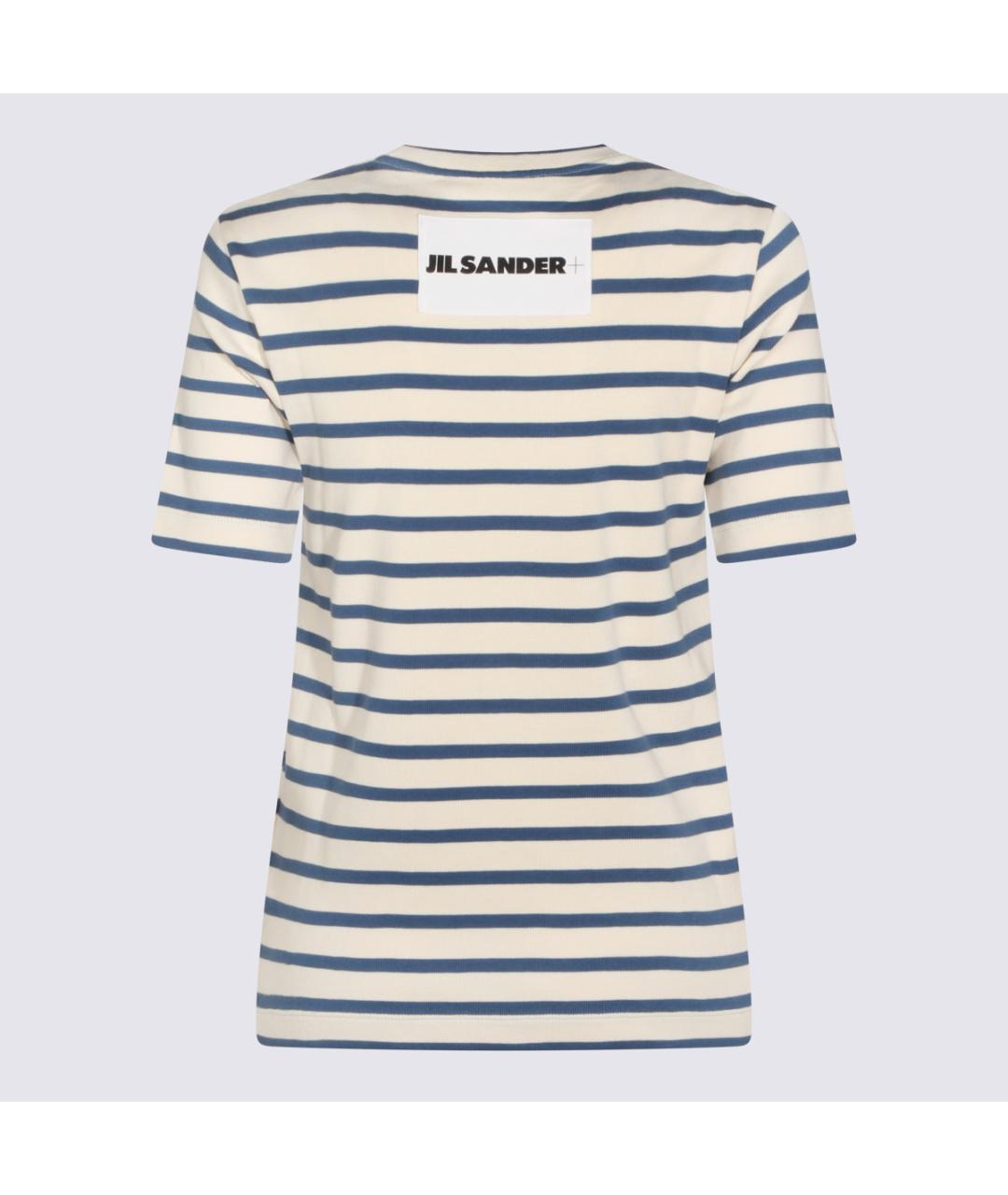 JIL SANDER Мульти хлопковая футболка, фото 2