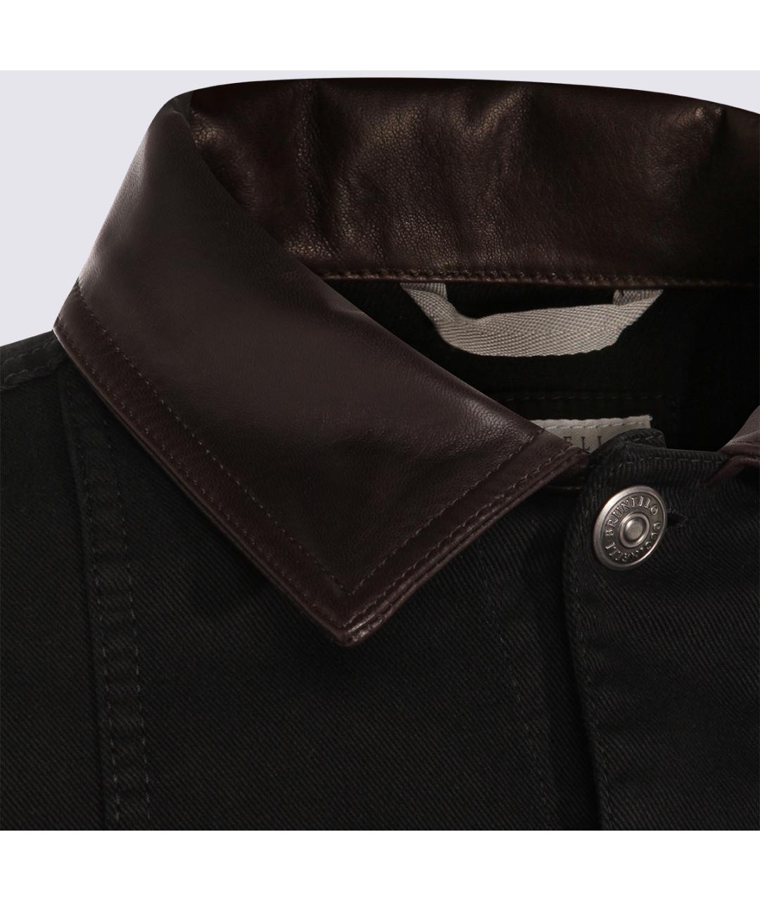 BRUNELLO CUCINELLI Черная хлопковая куртка, фото 3