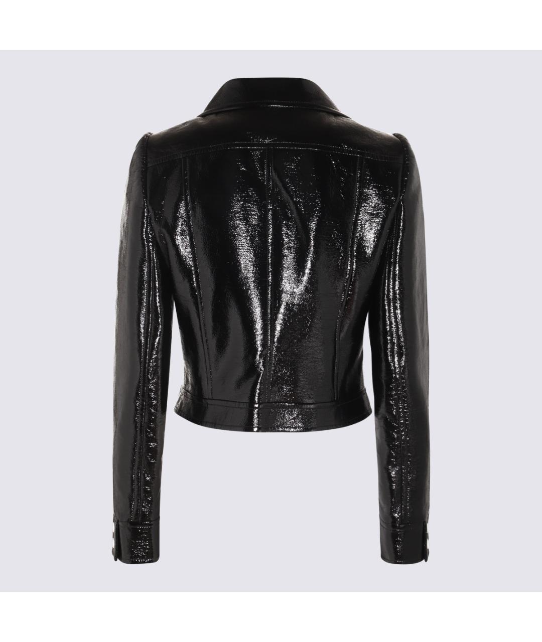 COURREGES Черная хлопковая куртка, фото 2