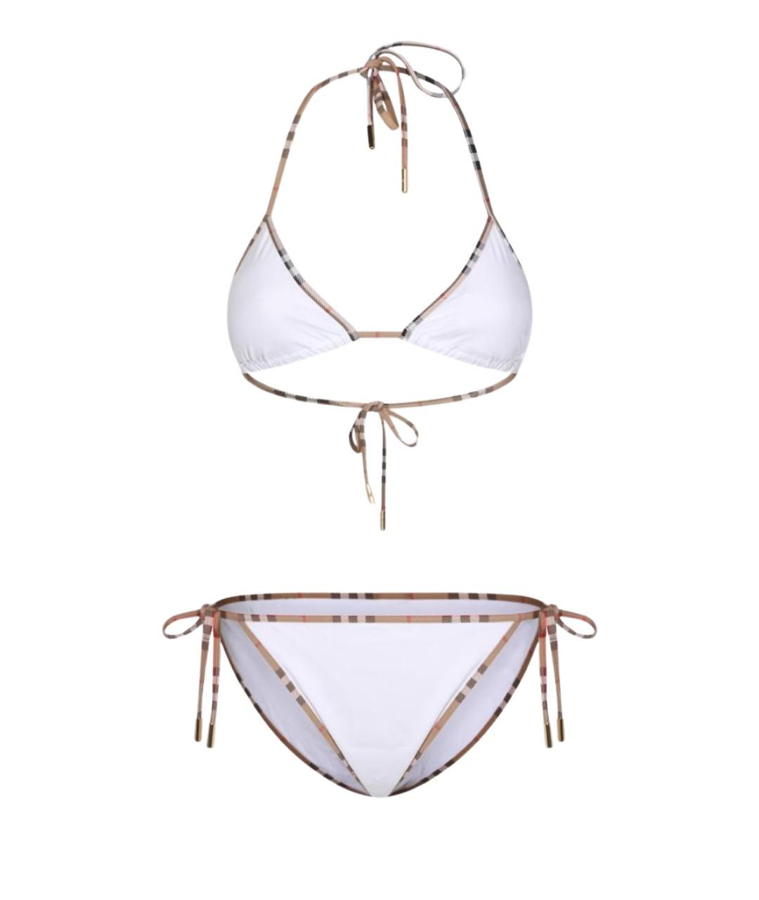 BURBERRY Белый купальник, фото 1