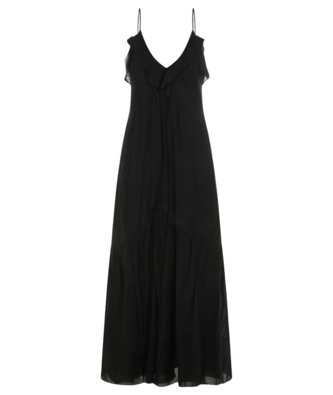 ISABEL MARANT ETOILE Черное хлопковое вечернее платье, фото 1