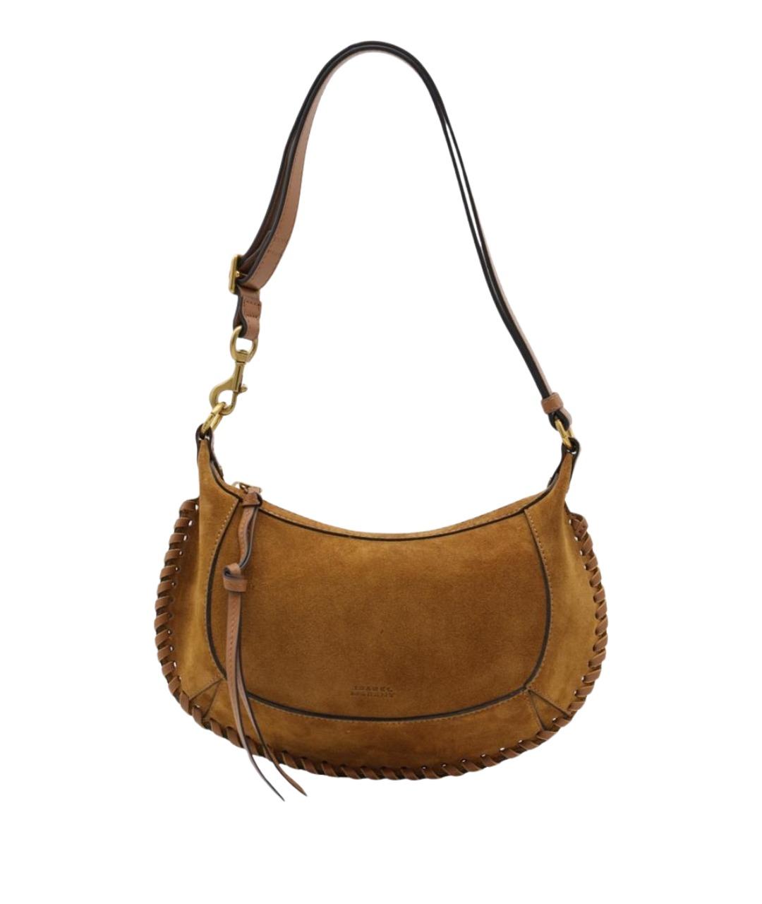 ISABEL MARANT Коричневая замшевая сумка через плечо, фото 1