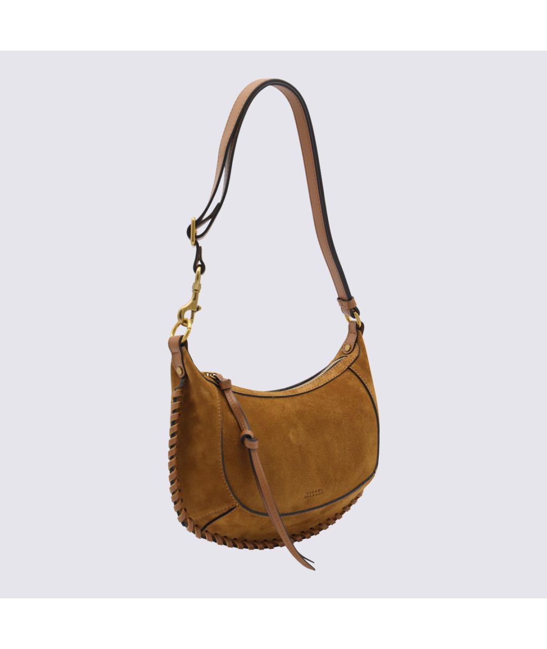 ISABEL MARANT Коричневая замшевая сумка через плечо, фото 2