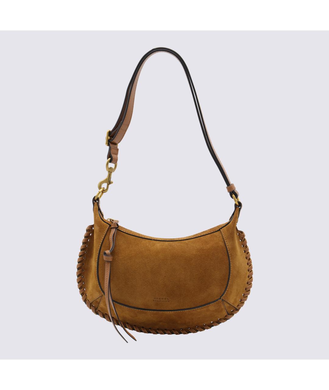 ISABEL MARANT Коричневая замшевая сумка через плечо, фото 5