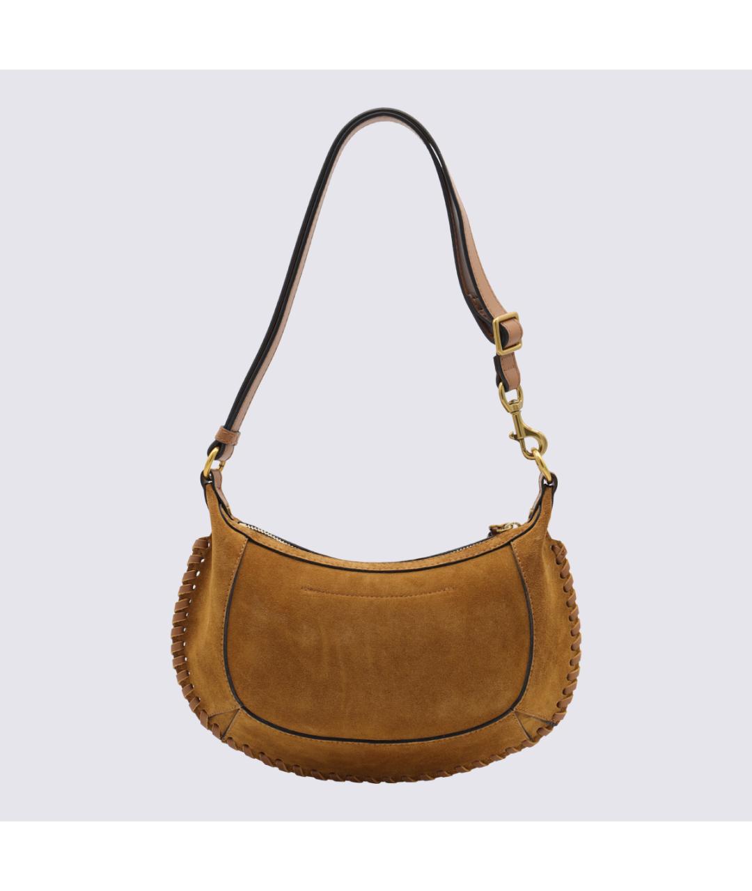 ISABEL MARANT Коричневая замшевая сумка через плечо, фото 3