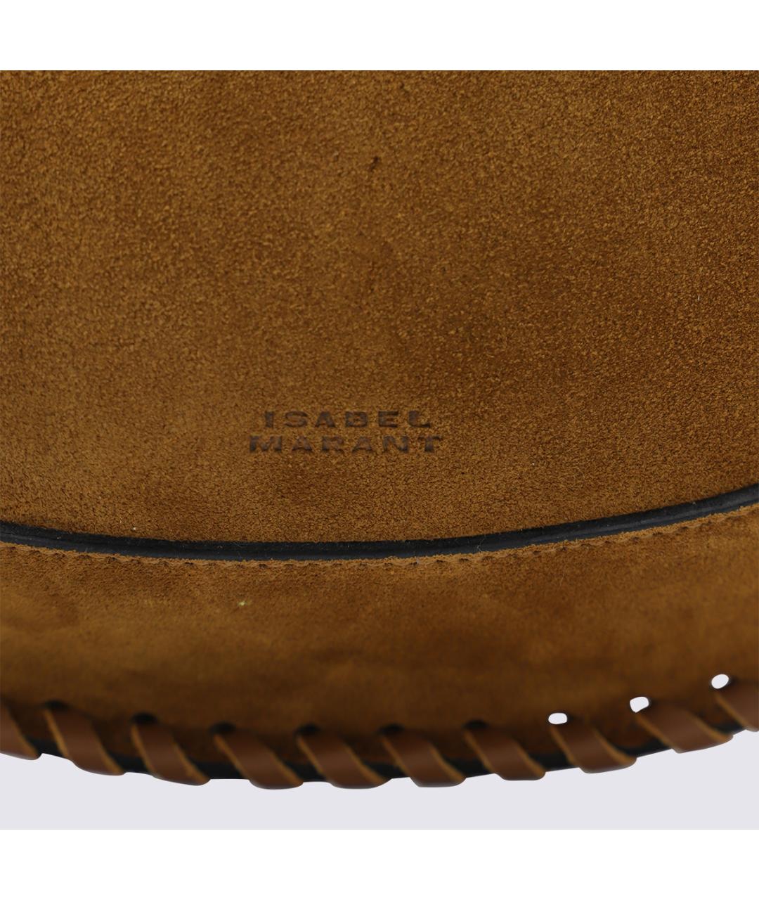 ISABEL MARANT Коричневая замшевая сумка через плечо, фото 4