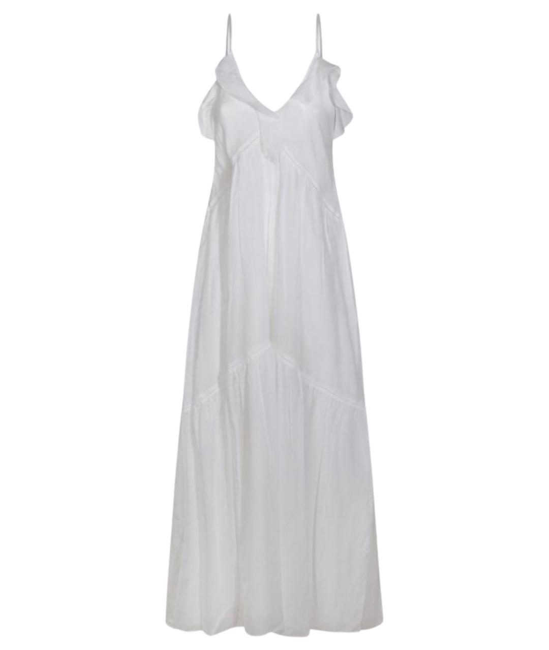 ISABEL MARANT ETOILE Белое хлопковое вечернее платье, фото 1