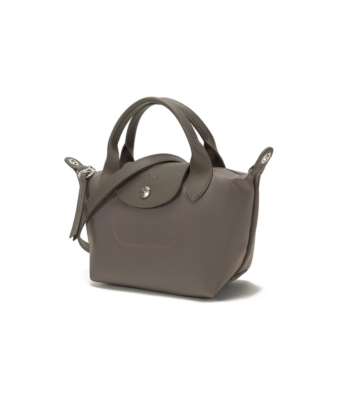 LONGCHAMP Серая сумка через плечо, фото 2