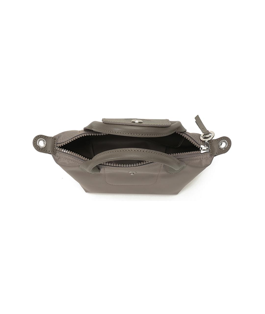 LONGCHAMP Серая сумка через плечо, фото 6