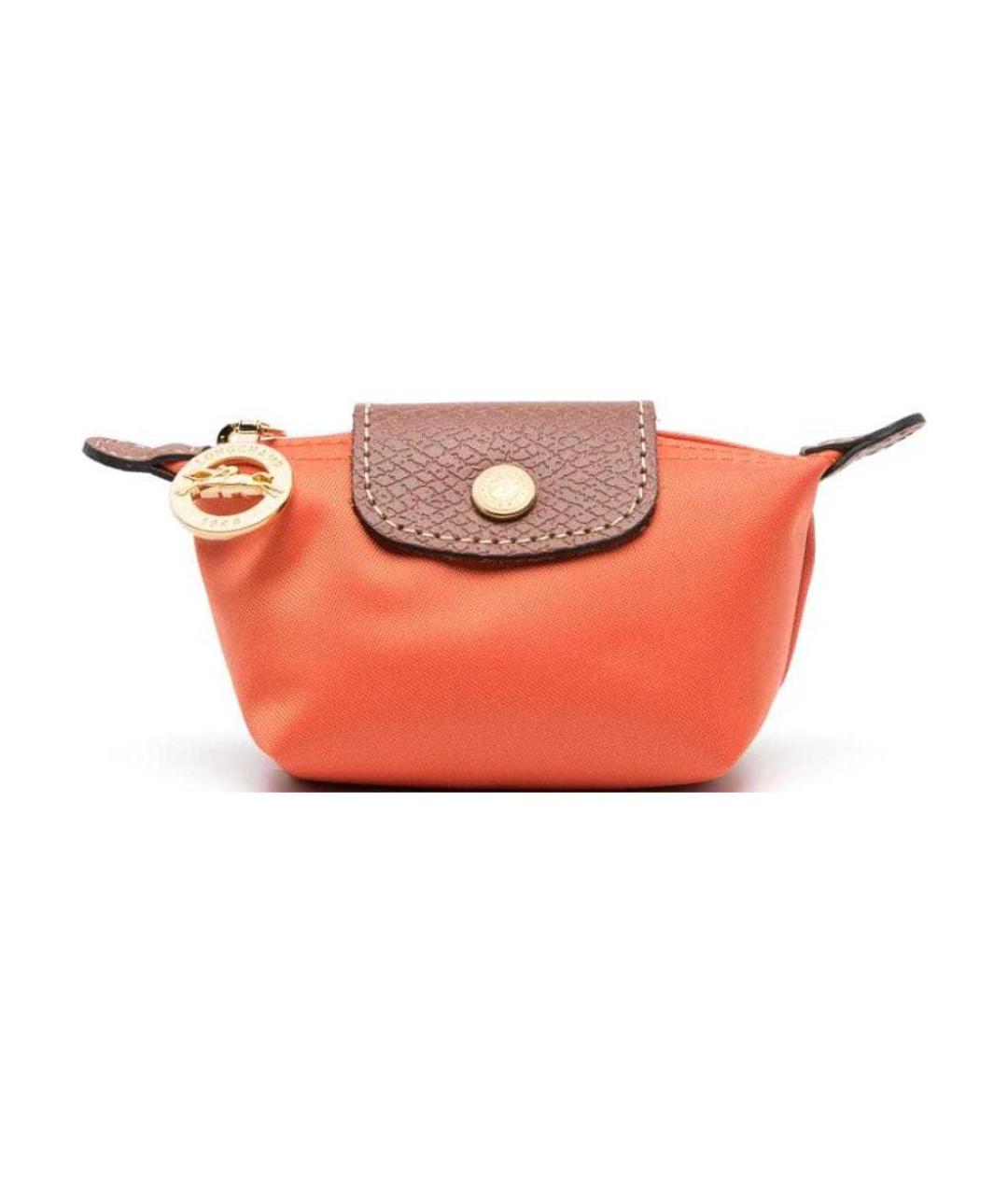 LONGCHAMP Оранжевый кошелек, фото 1