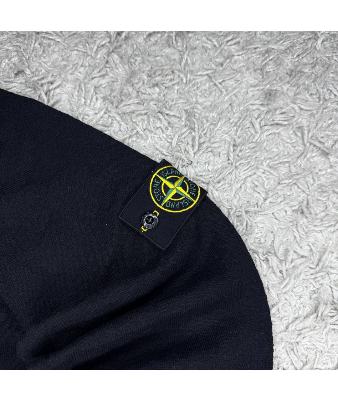 STONE ISLAND Черный джемпер / свитер, фото 2
