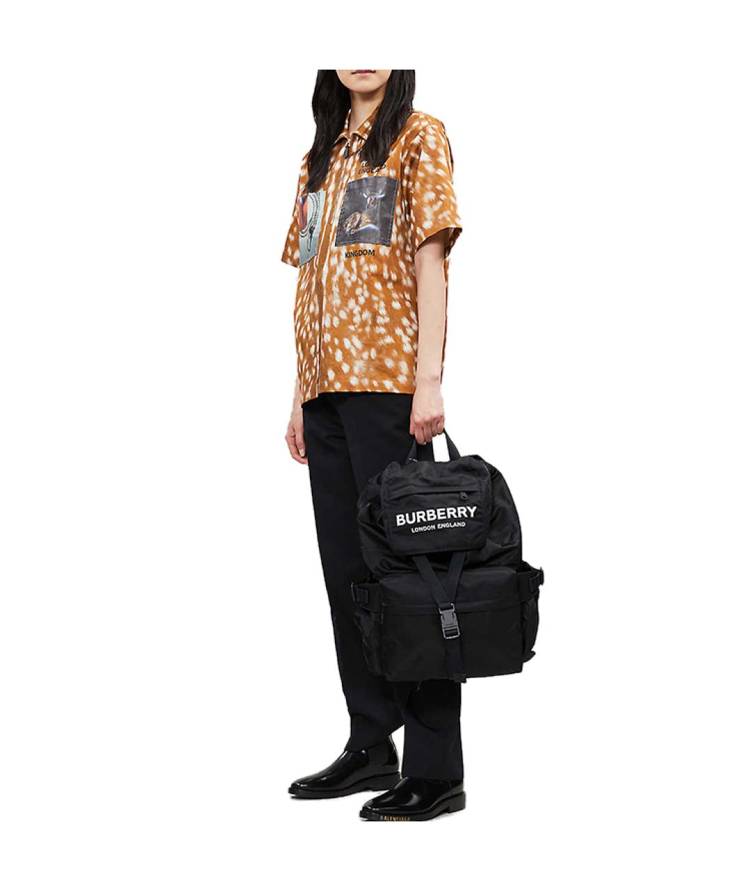 BURBERRY Черный рюкзак, фото 7