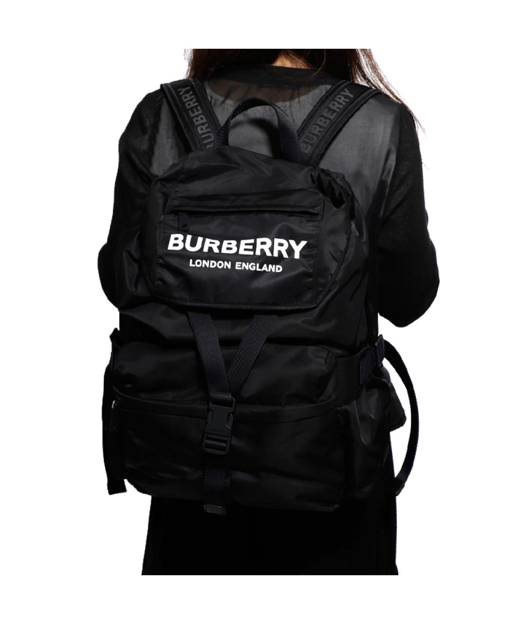 BURBERRY Черный рюкзак, фото 6