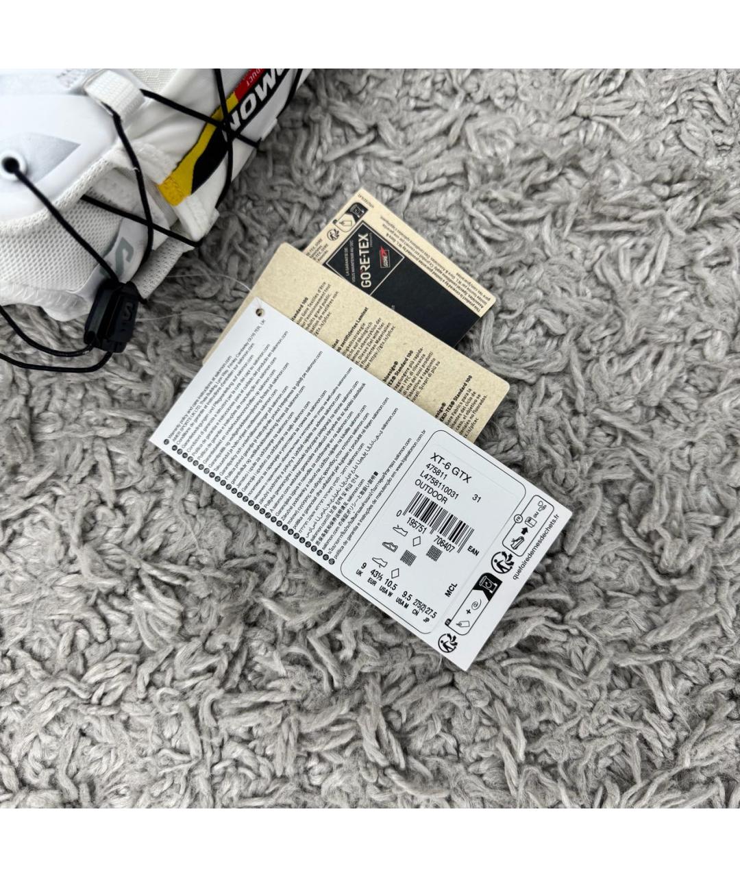 SALOMON Белые низкие кроссовки / кеды, фото 7