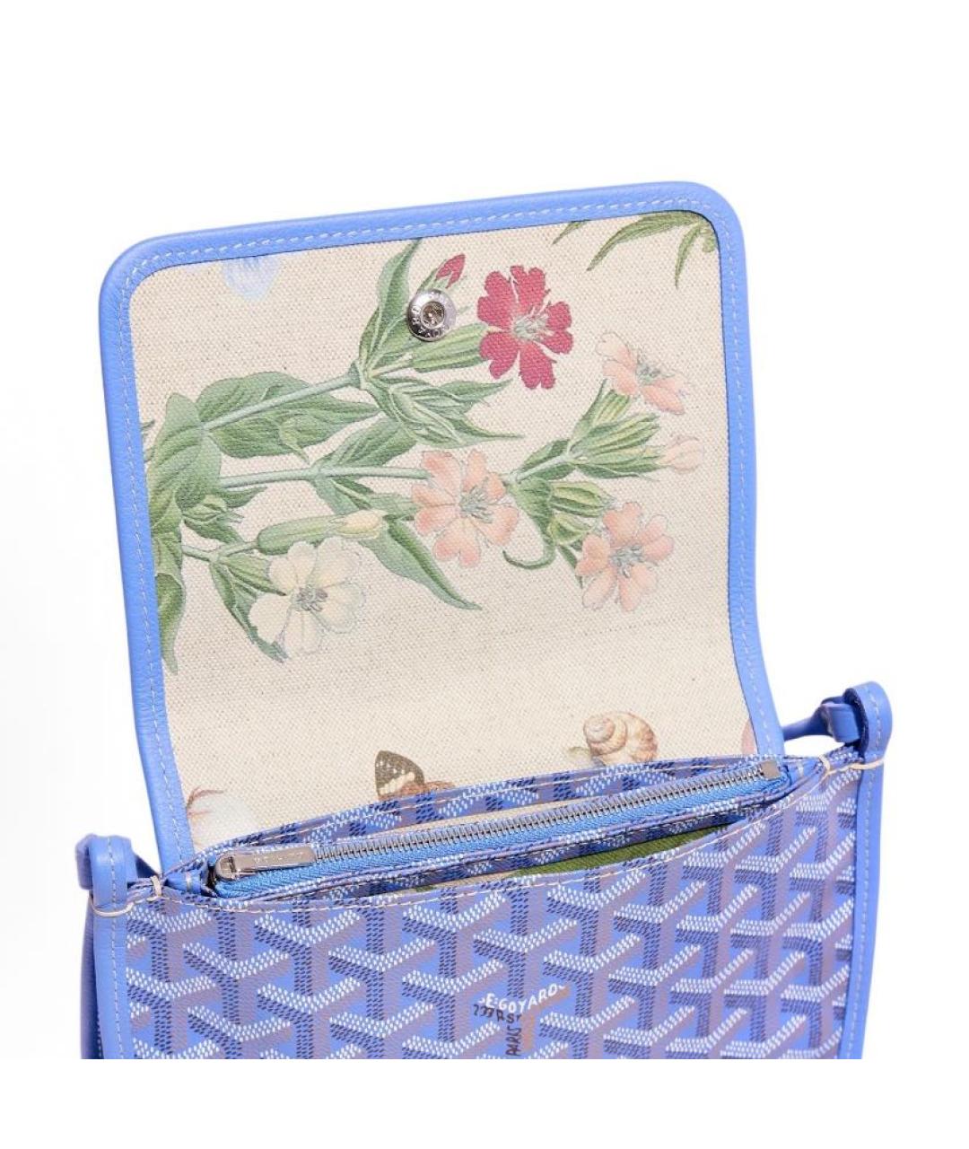 GOYARD Синяя сумка через плечо, фото 2