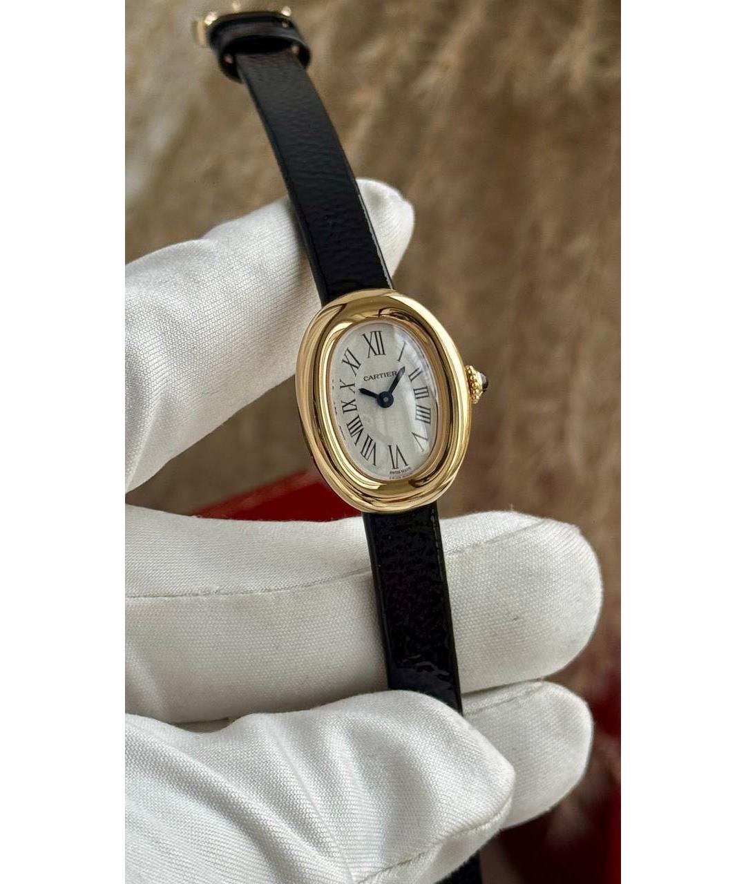 CARTIER Золотые часы из желтого золота, фото 4