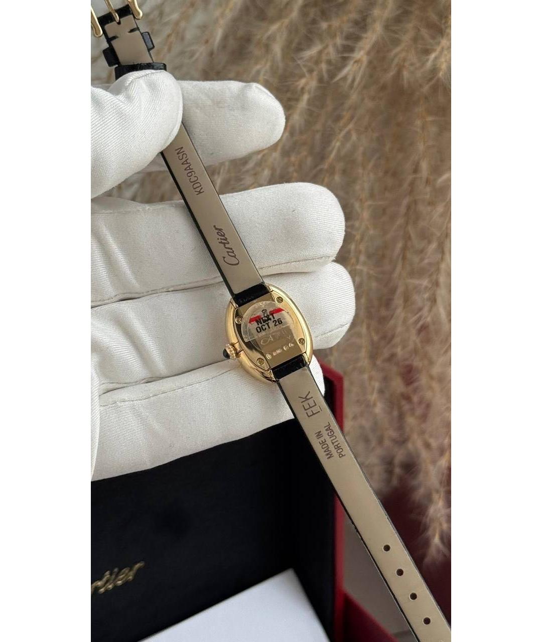 CARTIER Золотые часы из желтого золота, фото 6