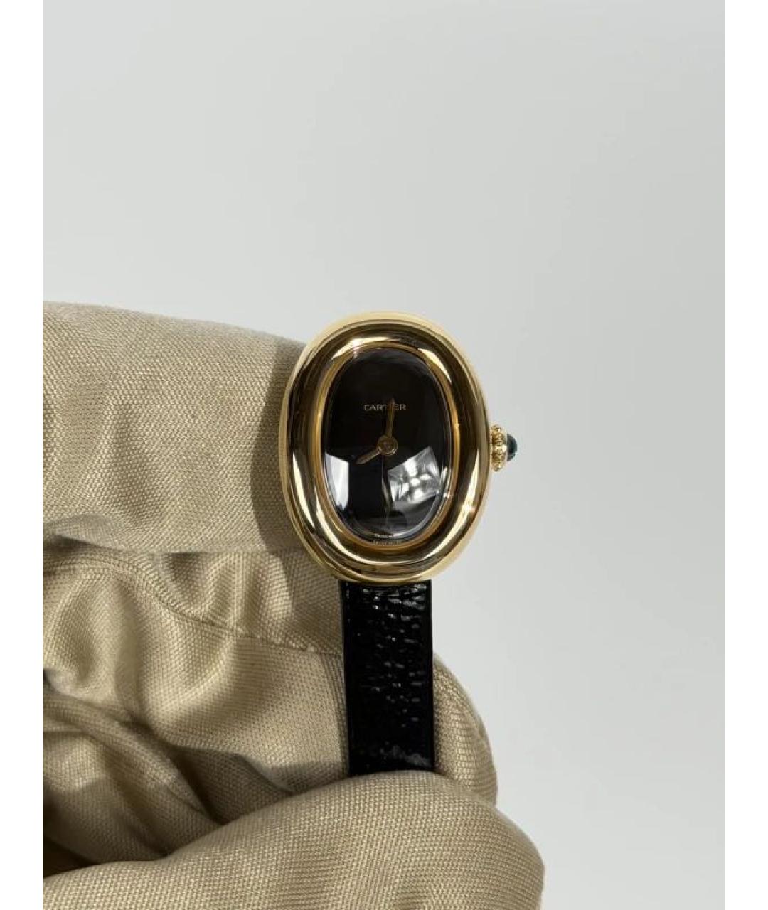 CARTIER Золотые часы из желтого золота, фото 3