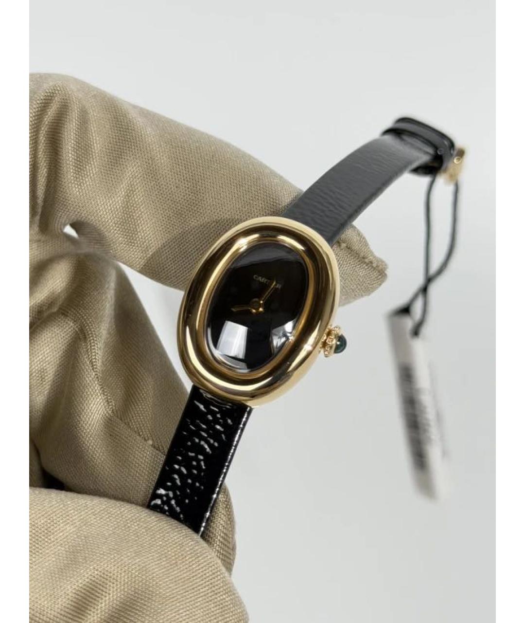 CARTIER Золотые часы из желтого золота, фото 4