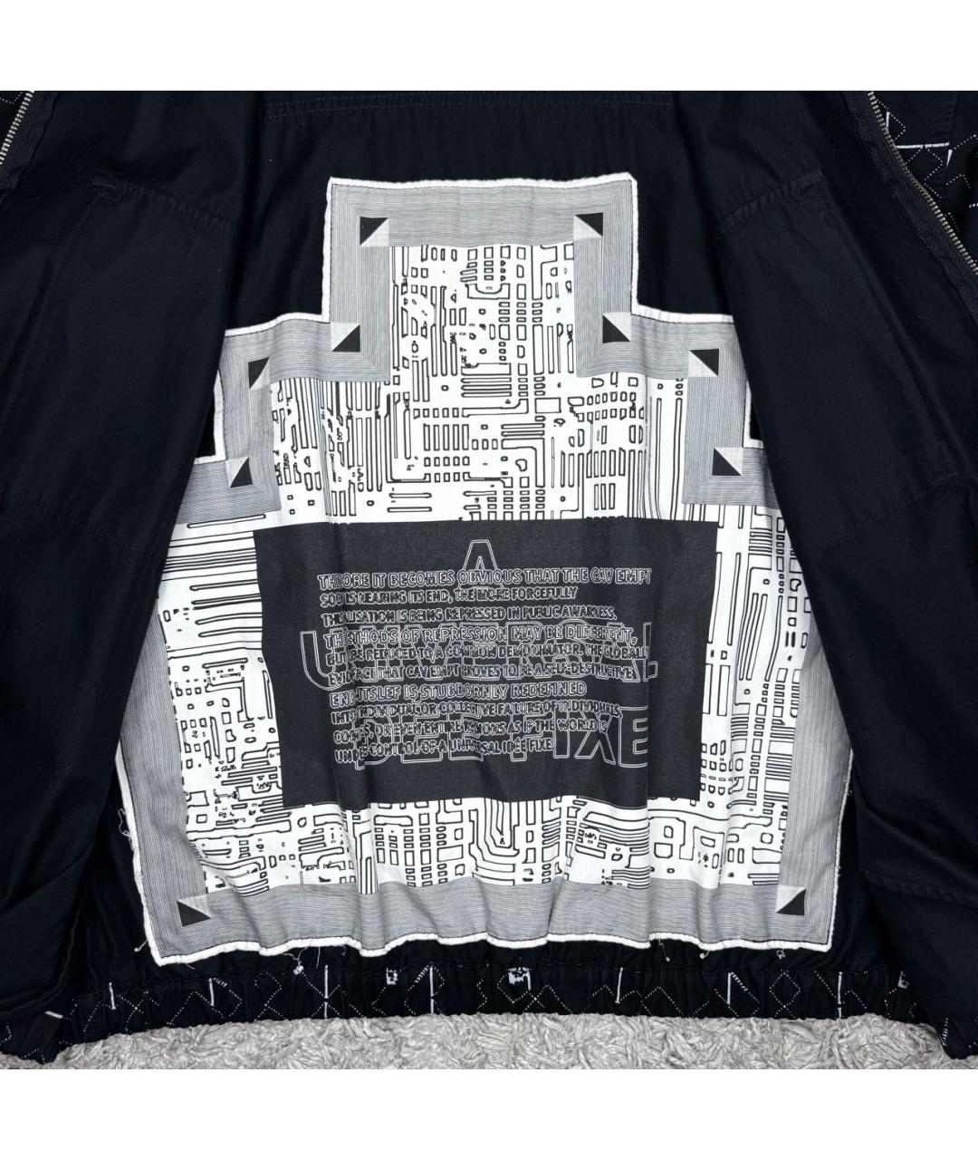 CAV EMPT Черная хлопковая куртка, фото 6